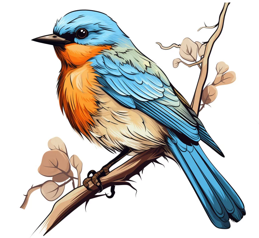 Un hermoso pajarito